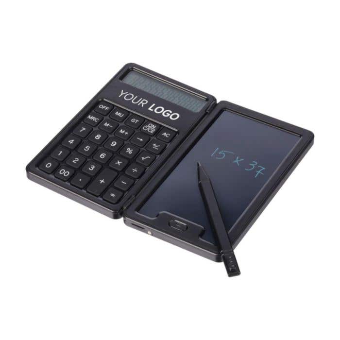 Rekenmachine Notex | Gerecycled | Met LCD-schrijftablet en styluspen