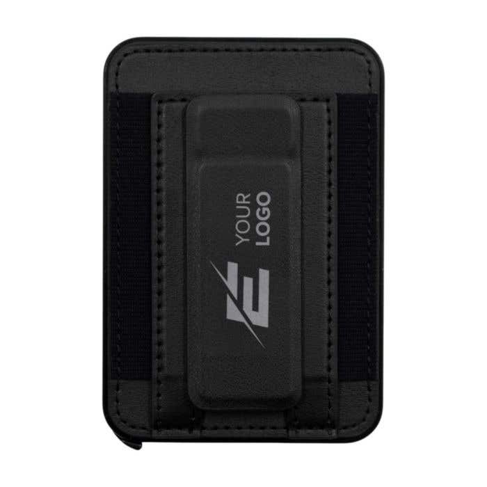 BrandCharger pasjeshouder Wally Stand Pro | Gerecycled | 6 pasjes | Telefoonhouder