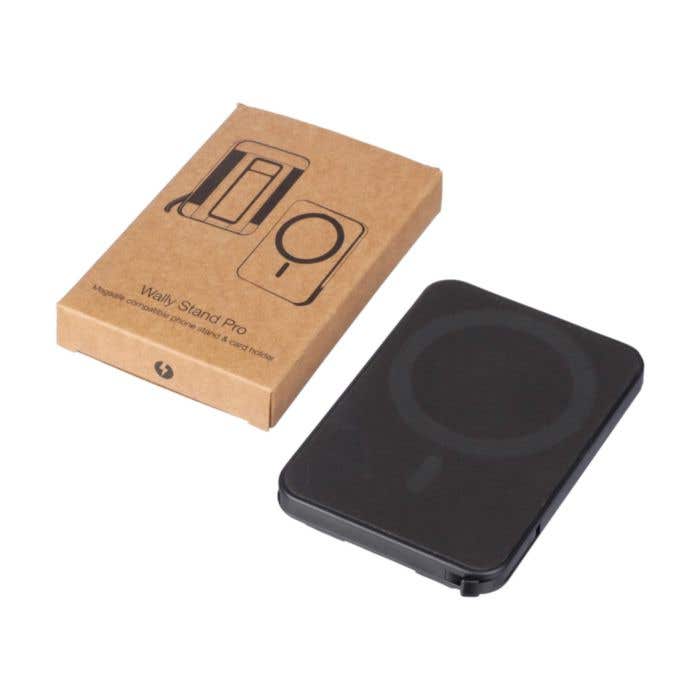 BrandCharger pasjeshouder Wally Stand Pro | 6 pasjes | Telefoonhouder