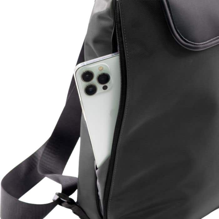 BrandCharger rugzak Aer | 22 L | Gerecycled | Laptopvak 16" | Smart lock