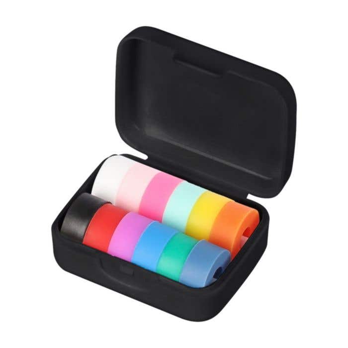 Glasmarkers Ringo | Siliconen | 12 stuks