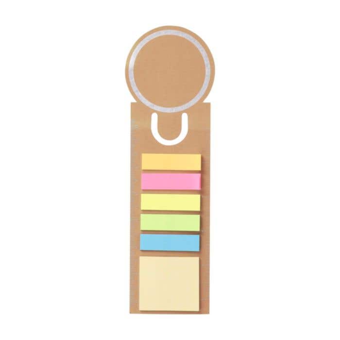 Boekenlegger Clay | Gerecycled | FSC® papier | Sticky notes