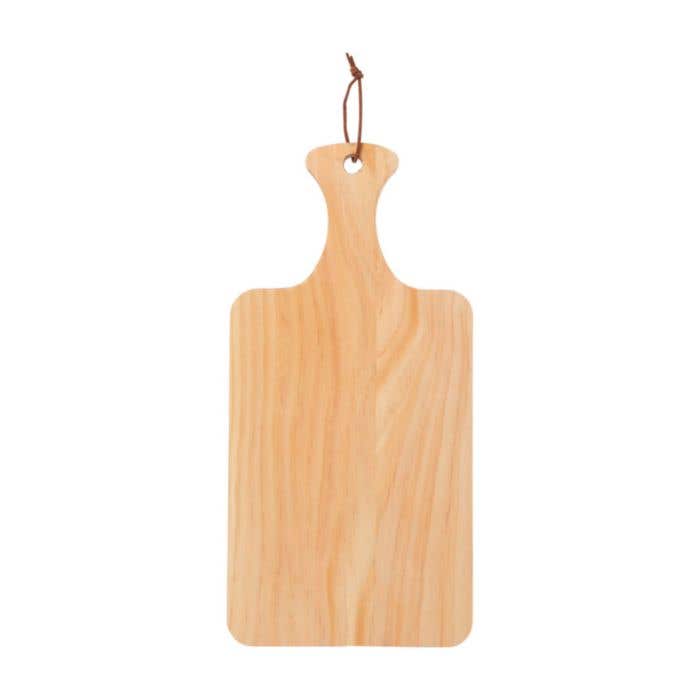 Snijplank Daxton | FSC® grenenhout | Ophangkoord | Met handvat