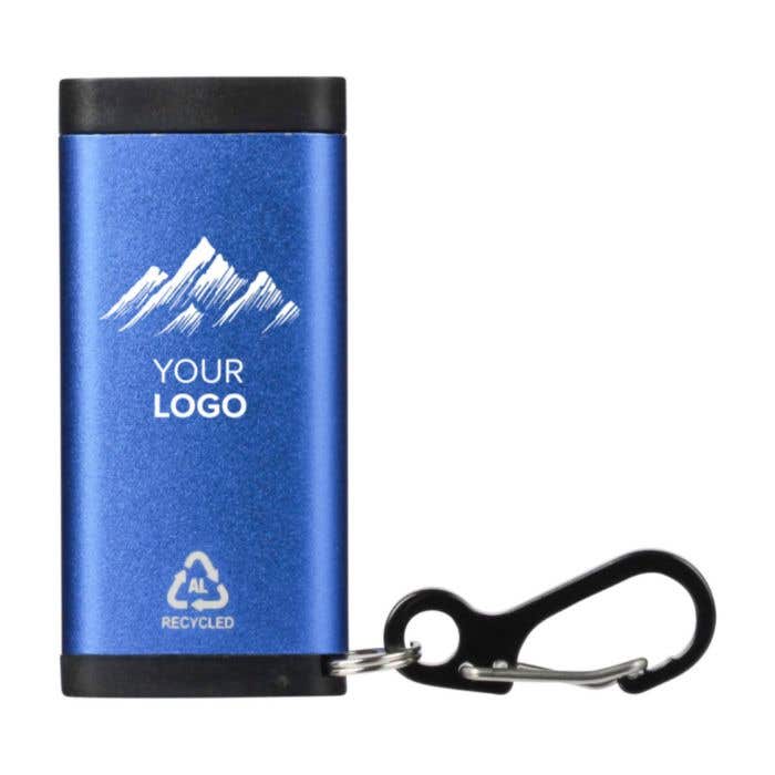 Alarmlampje Alero | Aluminium | Oplaadbaar | 90 dB alarm | Karabijnhaak