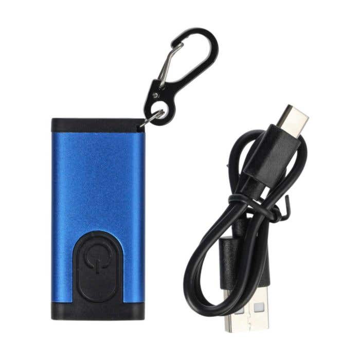 Alarmlampje Alero | Aluminium | Oplaadbaar | 90 dB alarm | Karabijnhaak
