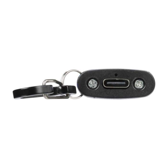 Alarmlampje Alero | Aluminium | Oplaadbaar | 90 dB alarm | Karabijnhaak