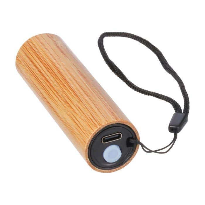 Zaklamp Lumbo | FSC® bamboe | 120 lumen | Draaglus