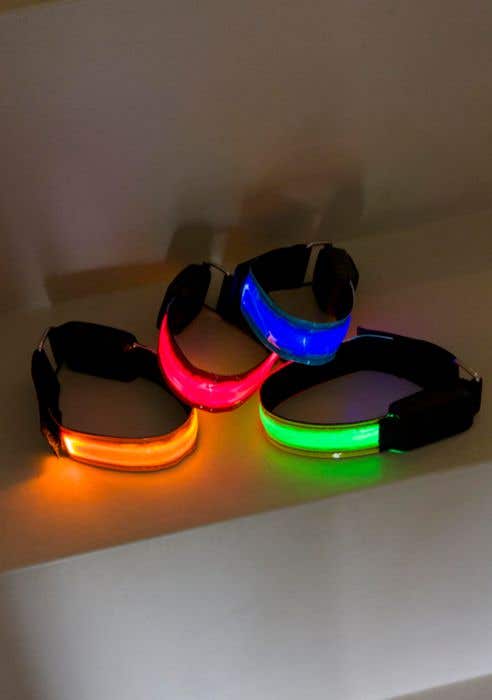 Sportband Strivo | Reflecterend | Oplaadbaar | Led-lamp