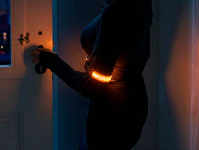 Sportband Strivo | Reflecterend | Oplaadbaar | Led-lamp