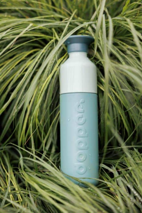 Dopper Steel | 490 ml | RVS | Enkelwandig | Gekleurde beker | Drinkfles