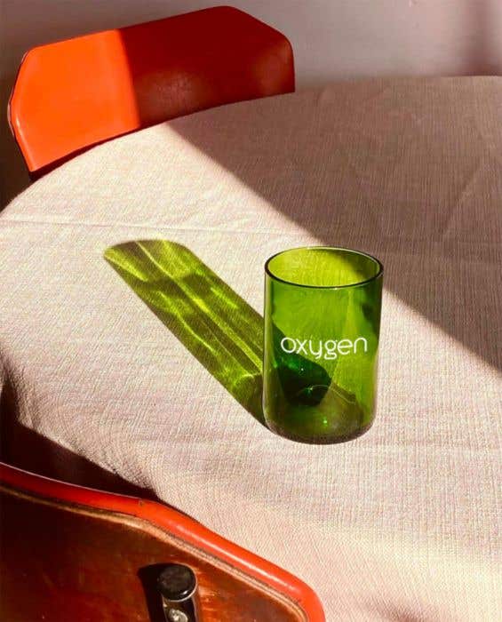 Rebottled® | Glazenset | Gerecycled glas | 2x 330 ml