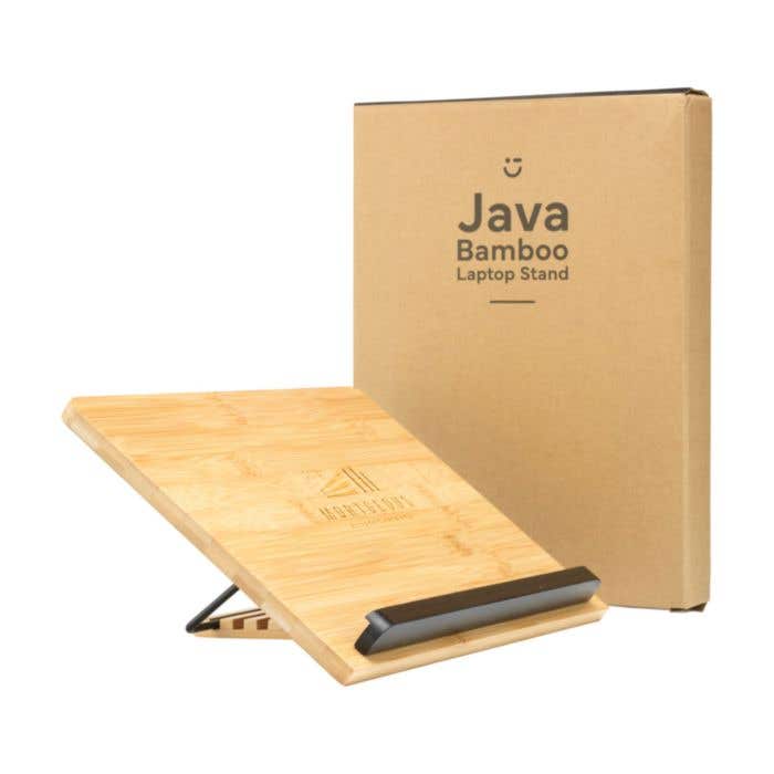 Laptopstandaard Java | FSC® bamboe | 6 standen verstelbaar