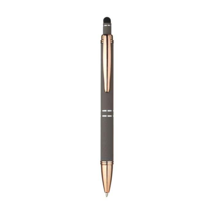 Stylus pen Luna | Gerecycled aluminium | Rubberen afwerking