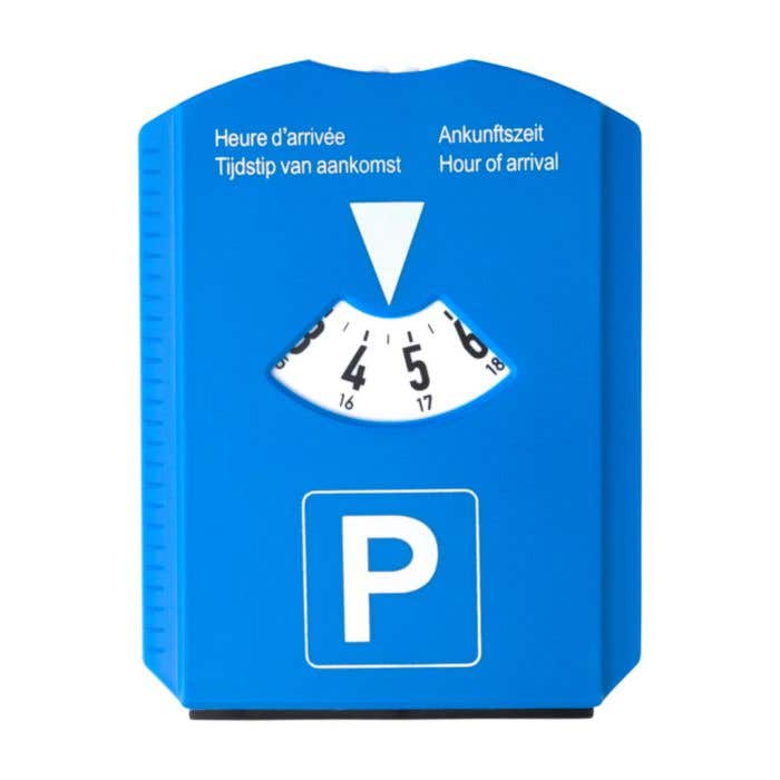 Parkeerschijf Cole | IJskrabber | Met winkelwagenmuntjes