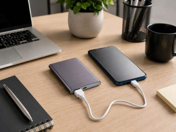 Powerbank Pocket | 4.000 mAh | LED-indicator