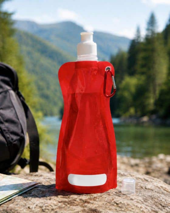 Drinkfles Bailey | 400 ml | Opvouwbaar | Drinktuit