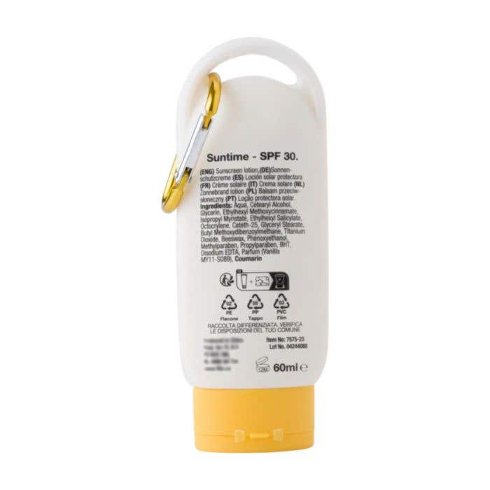 Zonnebrand Suntime | SPF 30 | 60 ml | Karabijnhaak