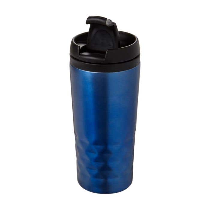 Reisbeker Lorraine | 300 ml | RVS | Dubbelwandig | Klikdeksel