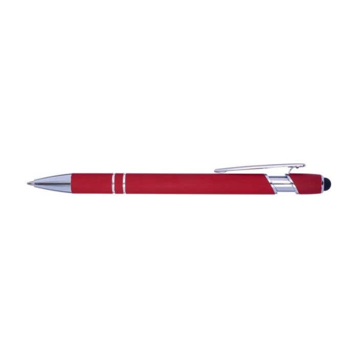 Stylus pen Kenny | Aluminium | Rubberen afwerking
