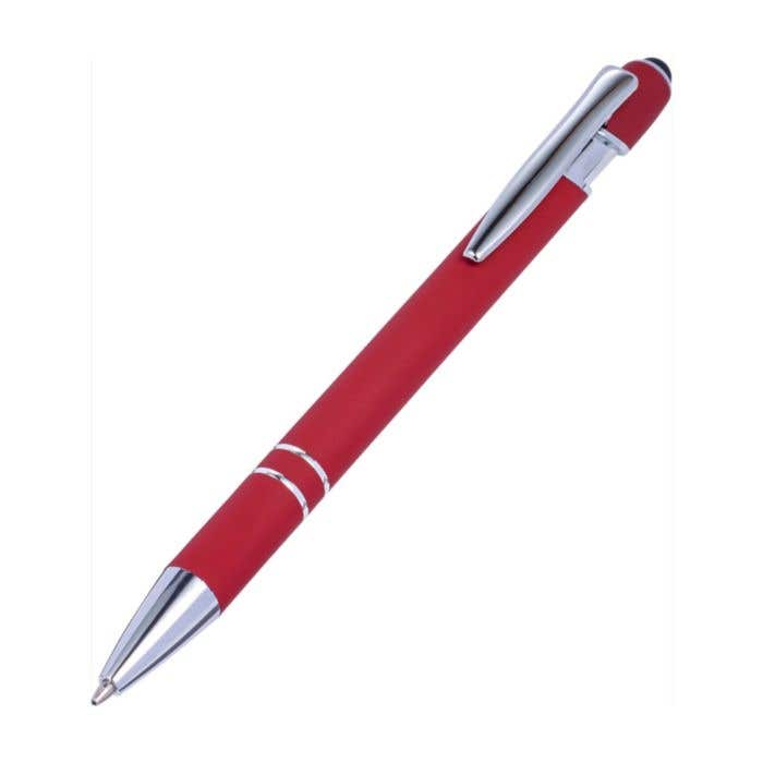 Stylus pen Kenny | Aluminium | Rubberen afwerking