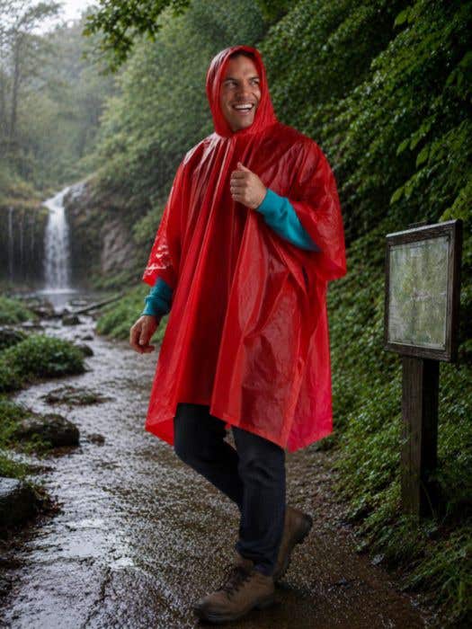Poncho Pippa | In bal | Karabijnhaak | One size