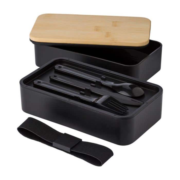 Lunchbox Maxton | 800 ml | Dubbel | Met bestek