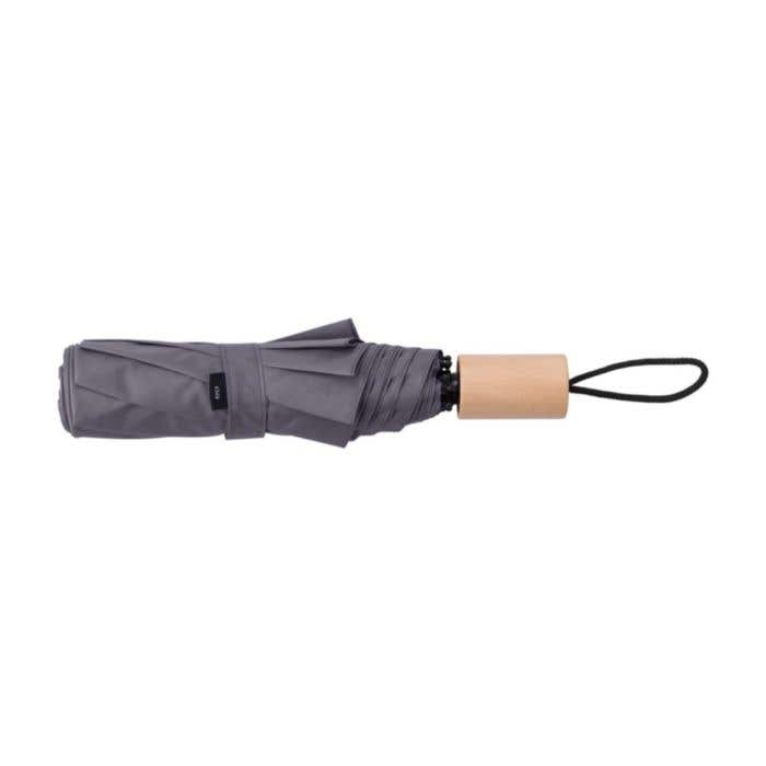 Paraplu Brooklyn | Ø 97 cm | Gerecycled | Opvouwbaar | Houten handvat