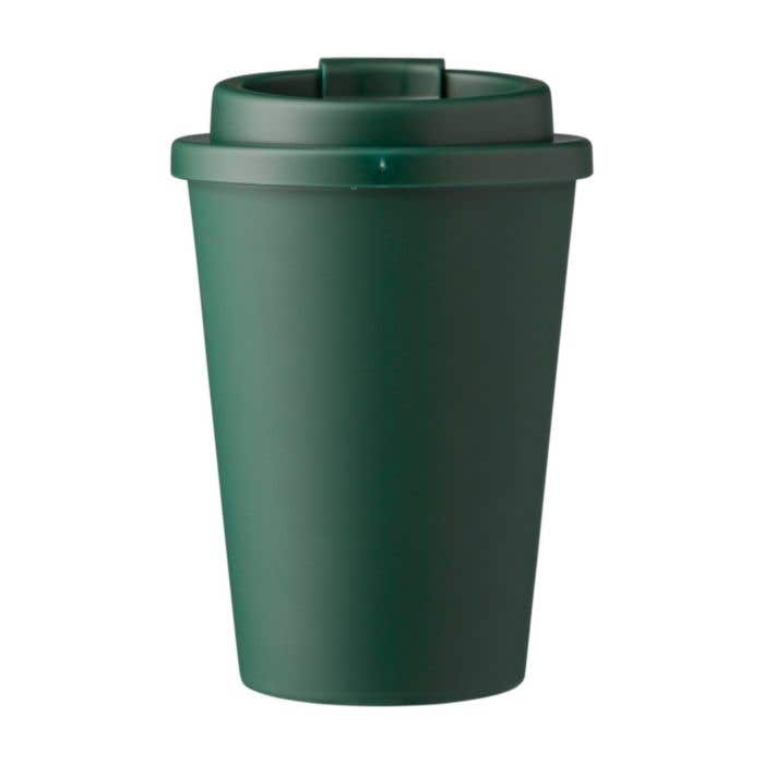 Reisbeker Gabriela | 350 ml | Dubbelwandig | Klikdeksel | Monochroom