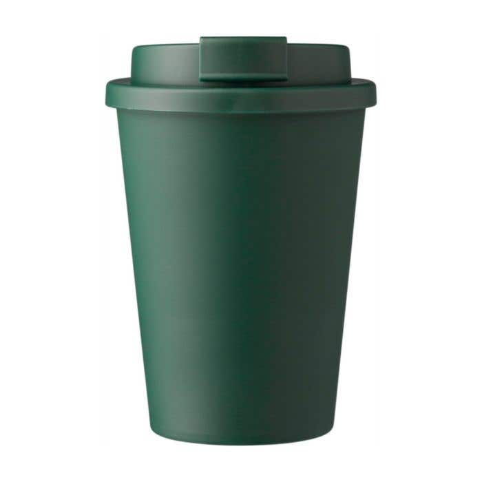 Reisbeker Gabriela | 350 ml | Dubbelwandig | Klikdeksel | Monochroom