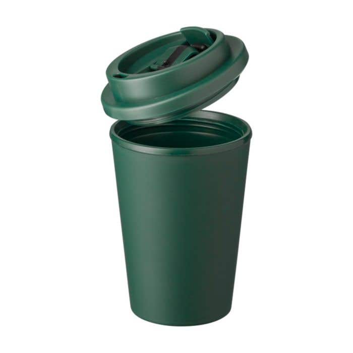 Reisbeker Gabriela | 350 ml | Dubbelwandig | Klikdeksel | Monochroom