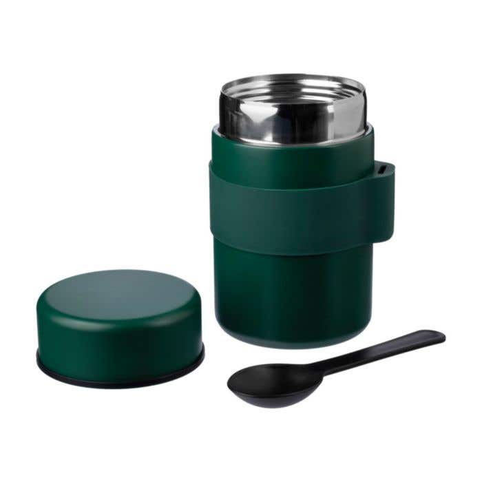 Lunchpot Niko | 460 ml | RVS | Dubbelwandig | Met lepel