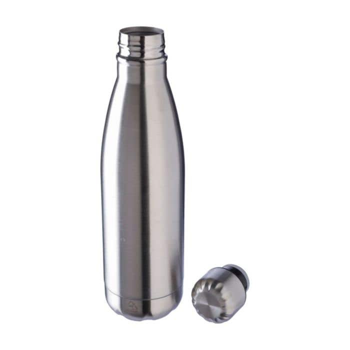 Drinkfles Cliff | 650 ml | Gerecycled RVS | Enkelwandig