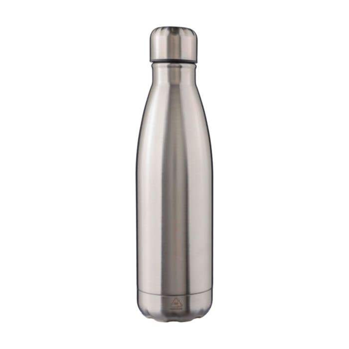 Drinkfles Lombok | 500 ml | Gerecycled RVS | Dubbelwandig
