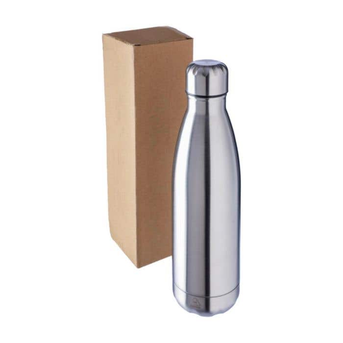 Drinkfles Lombok | 500 ml | Gerecycled RVS | Dubbelwandig