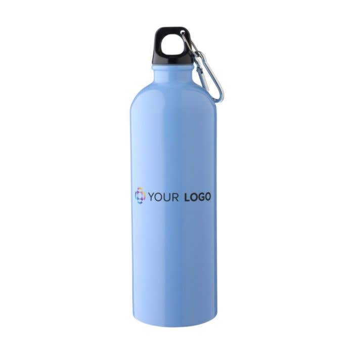 Drinkfles Emeric | 750 ml | RVS | Enkelwandig | Karabijnhaak