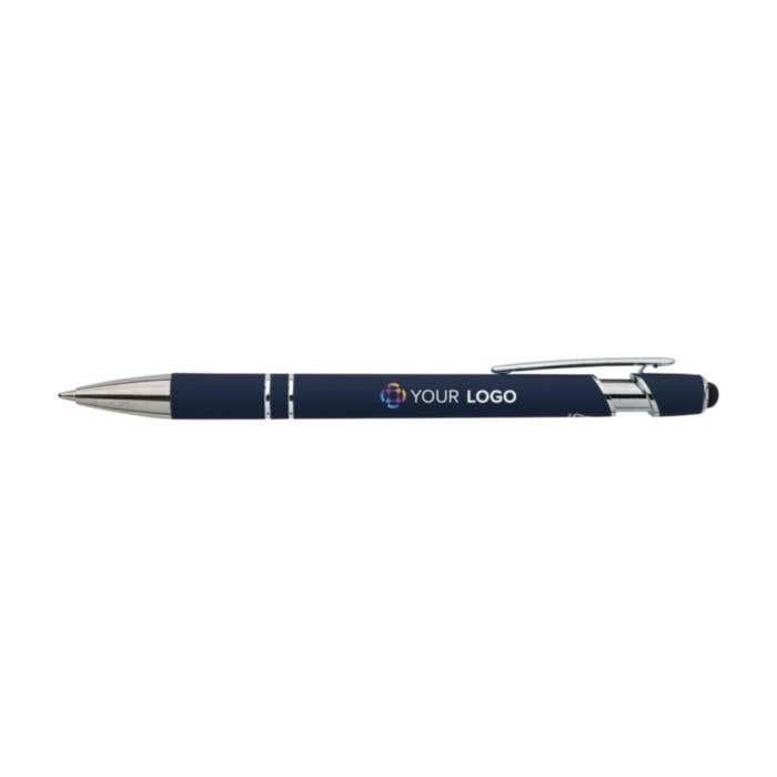 Stylus pen Primo | Gerecycled | Rubberen afwerking