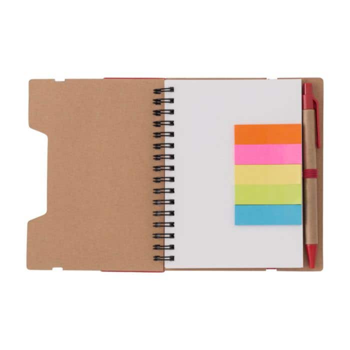 Notitieboek Wire | A5 | FSC® papier | 60 pagina's | Gelinieerd | Sticky notes