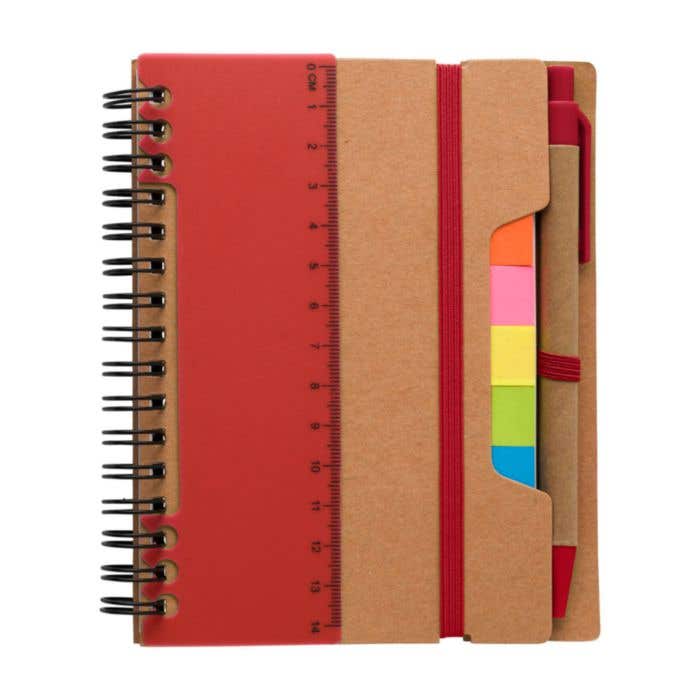 Notitieboek Wire | A5 | FSC® papier | 60 pagina's | Gelinieerd | Sticky notes