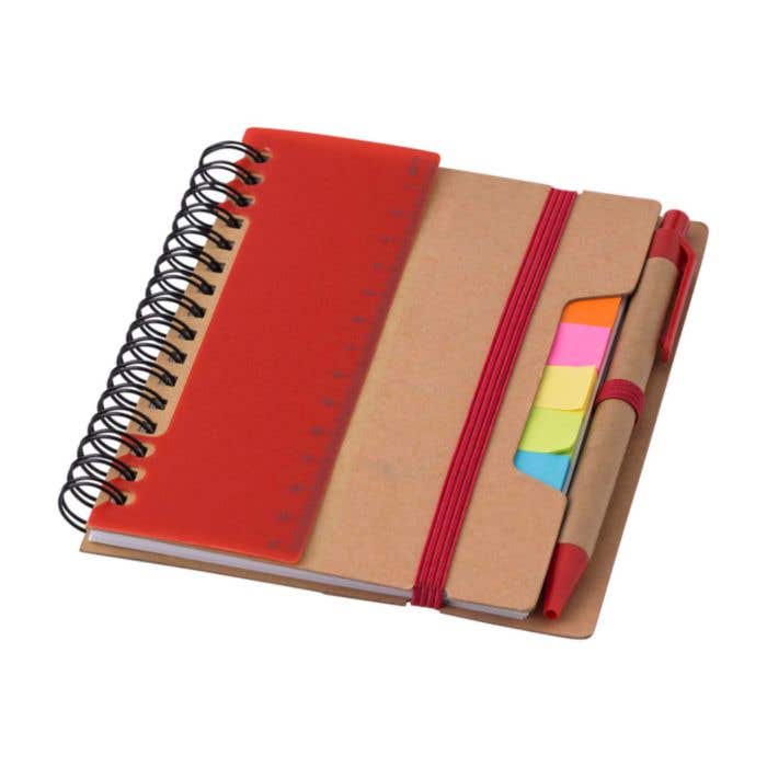 Notitieboek Wire | A5 | FSC® papier | 60 pagina's | Gelinieerd | Sticky notes