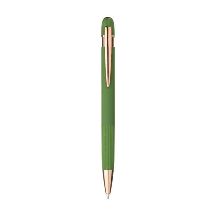 Balpen Lunox | Gerecycled Aluminium | Roségouden details