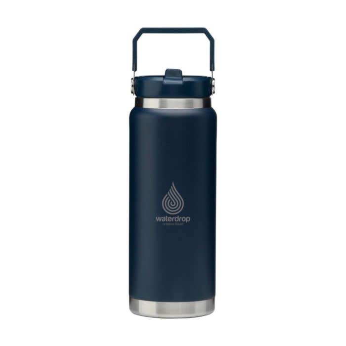 Thermosfles AnthronSquare | 900 ml | Gerecycled RVS | Met rietje