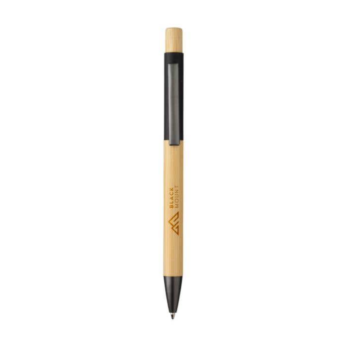 Geschenkset Signature Bamboo Office | Notitieboek, balpen en thermosbeker | FSC® bamboe | In giftbox