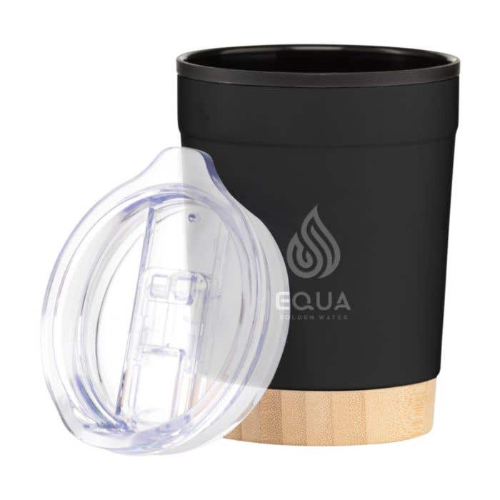 Geschenkset Signature Bamboo Office | Notitieboek, balpen en thermosbeker | FSC® bamboe | In giftbox