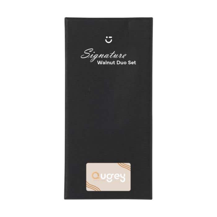 Geschenkset Signature Walnut Duo | Balpen en sleutelhanger | FSC® hout | Stylus| In giftbox