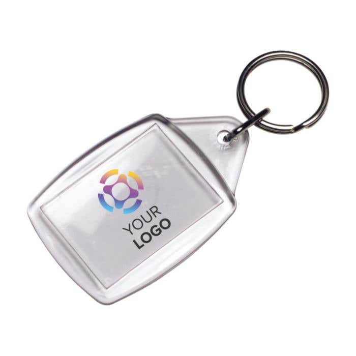 Sleutelhanger Crystal | Transparant