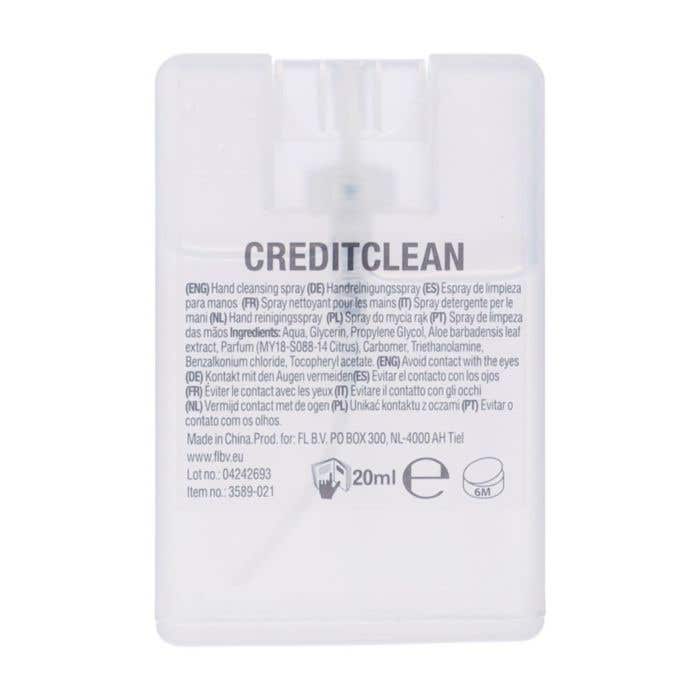 Hand reinigingsspray Creditclean