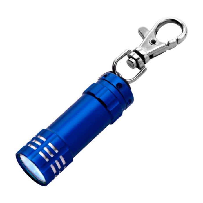 Sleutelhanger Shorty | Zaklamp | 3 LED | Karabijnhaak