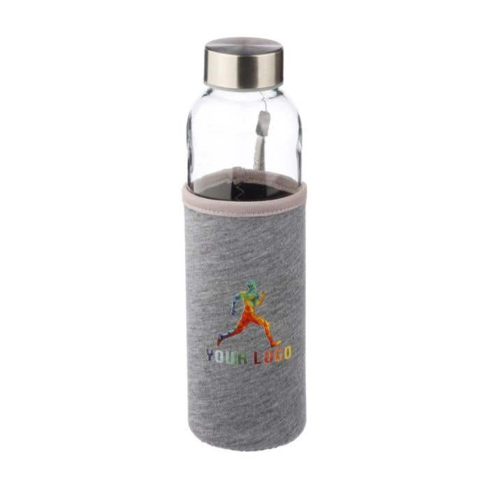 Glazen waterfles ToGo [500 ml]