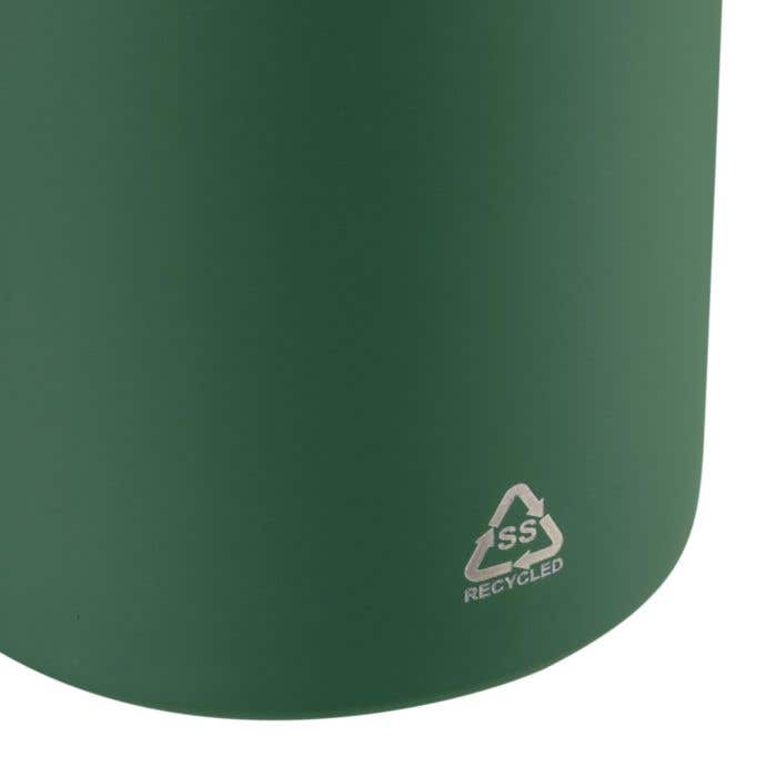 Drinkfles Sena | 500 ml | RVS | Dubbelwandig | Draaglus | Rubberen afwerking