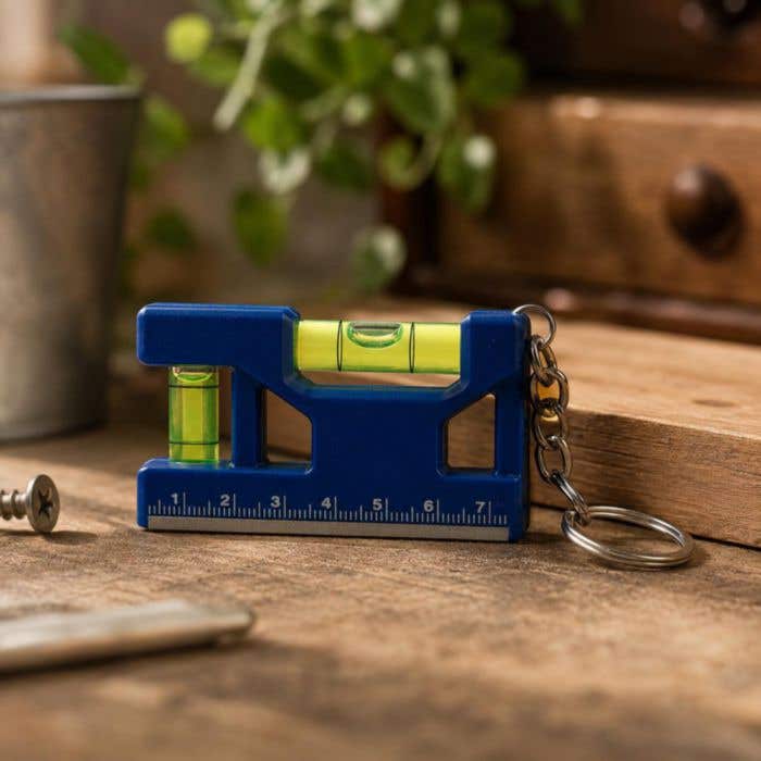Sleutelhanger Indira | Gerecycled | Magnetisch | Waterpas
